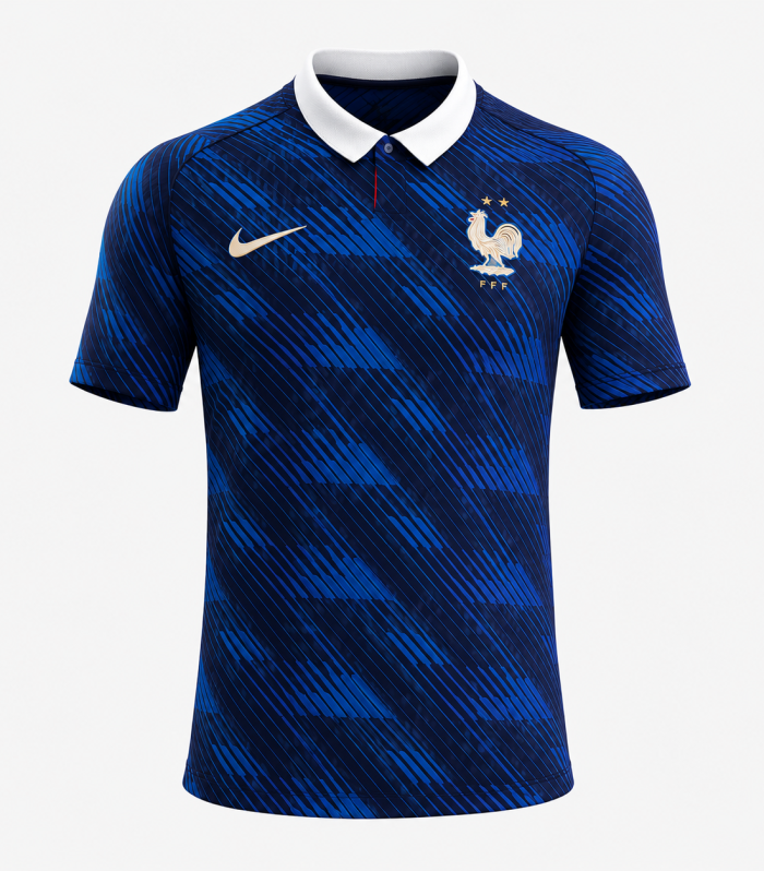 Maillot domicile officiel équipe de France CDM 2026