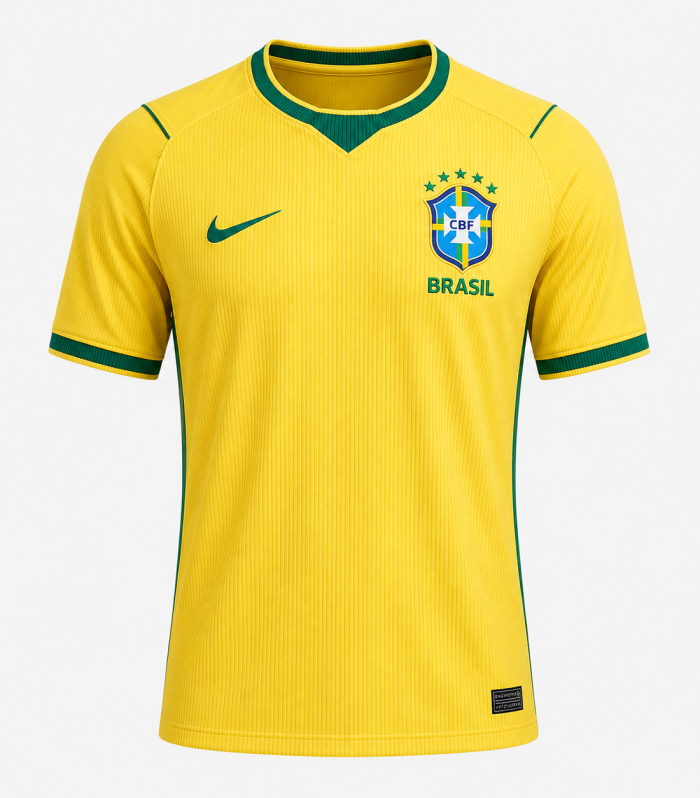 Maillot domicile officiel équipe du BrésileCDM 2026